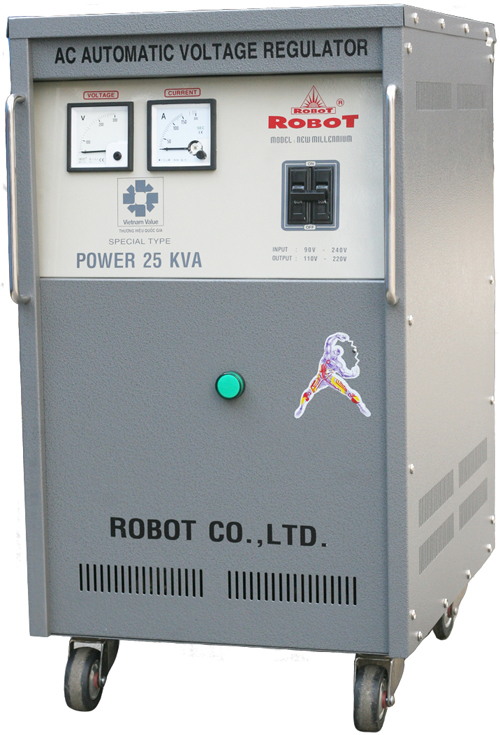 Ổn Áp Robot 25 KVA 1 Pha