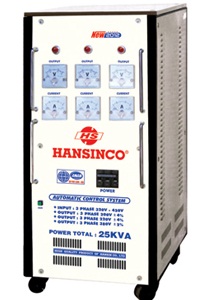 Ổn Áp Hansinco 25 KVA 3 Pha