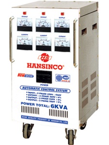Ổn Áp Hansinco 6 KVA 3 Pha
