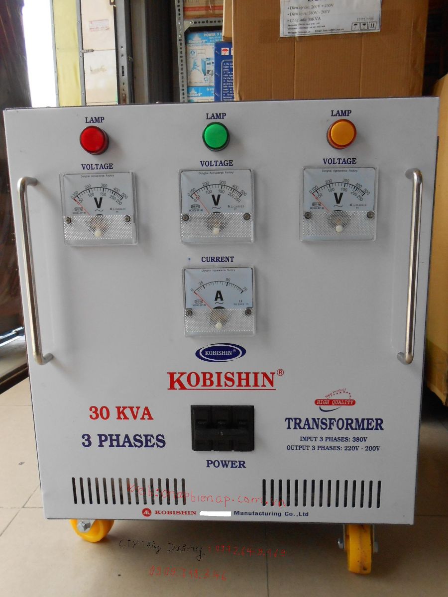 Ổn Áp Kobishin 30 KVA 3 Pha